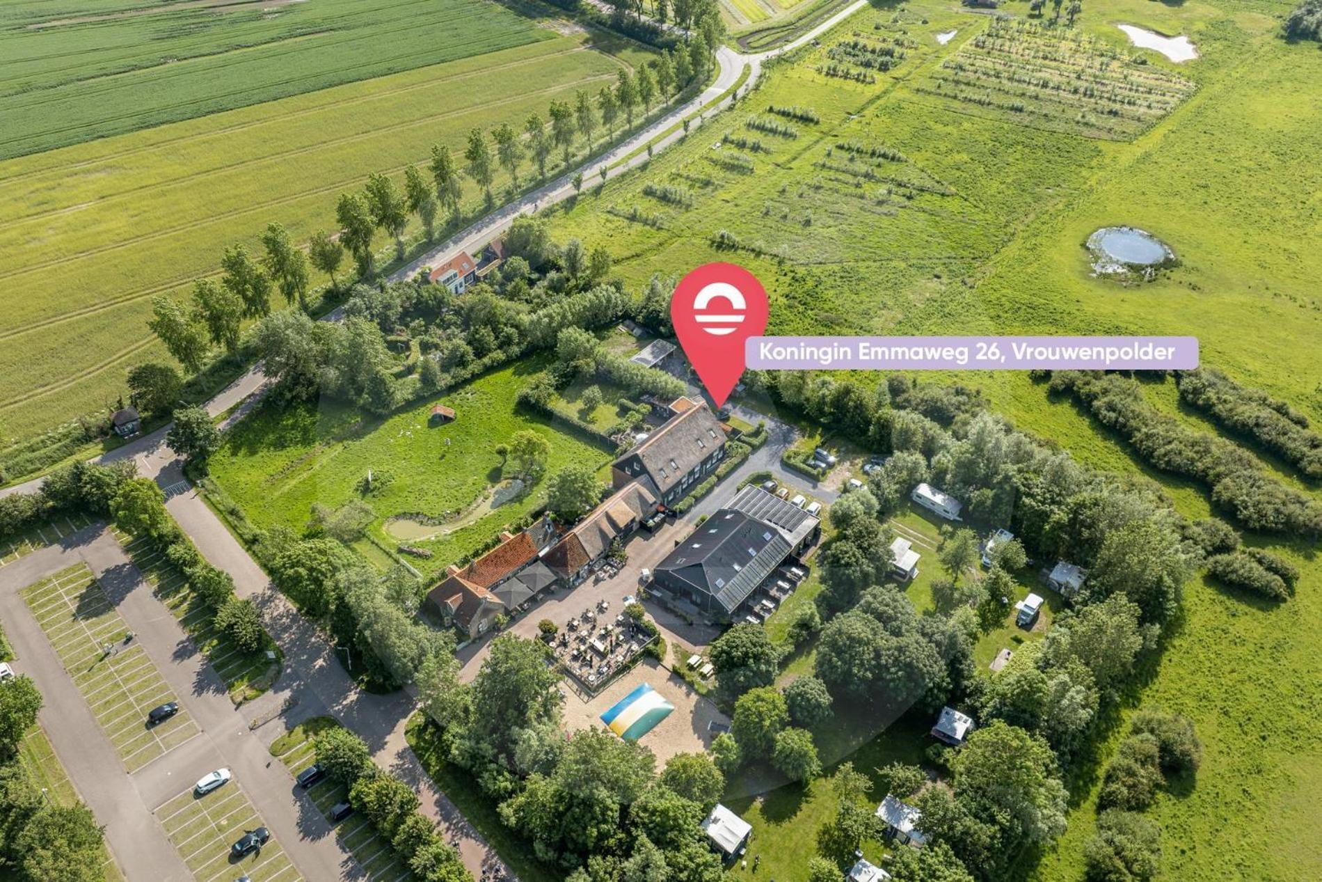 Vakantiewoning - Kon. Emmaweg 26 | Vrouwenpolder 'Uitspanning Oranjezon' Екстер'єр фото
